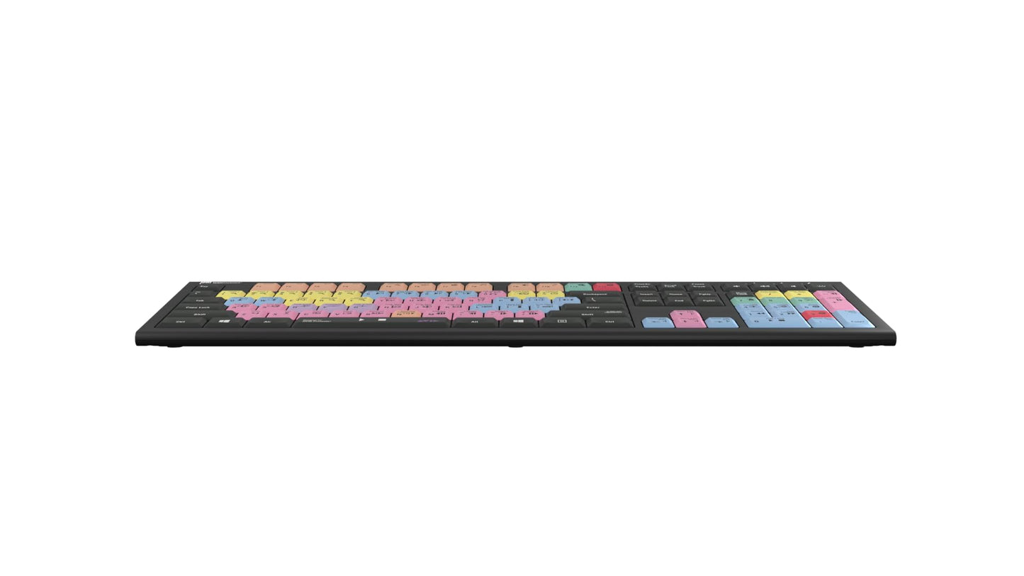 Logickeyboard 'Titan' Wireless Backlit For Video Editor