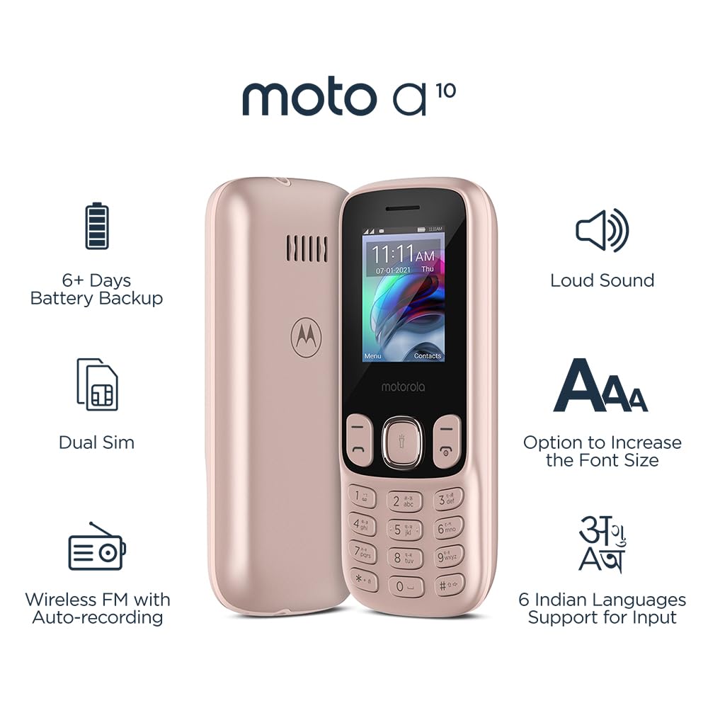 Motorola All-New A10 Dual Sim