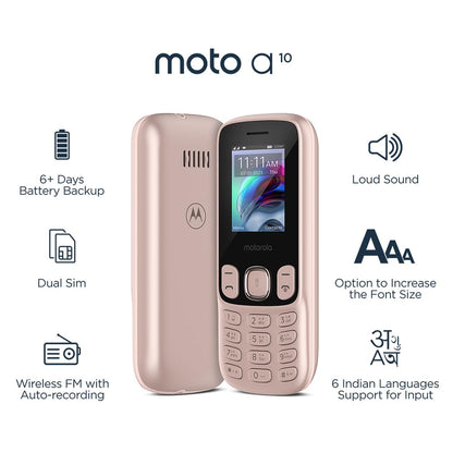 Motorola All-New A10 Dual Sim