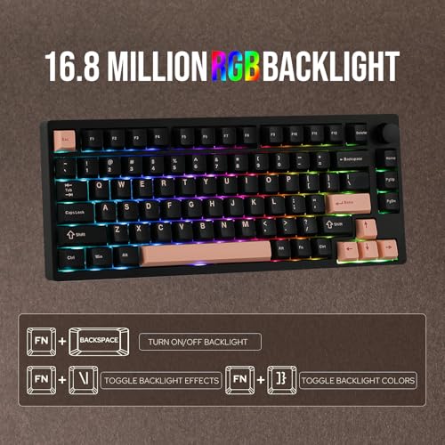 EPOMAKER P75 Wireless Aluminum Mechanical Keyboard