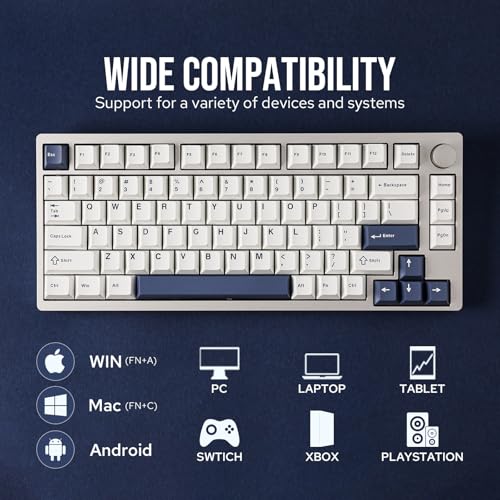 EPOMAKER P75 Wireless Aluminum Mechanical Keyboard