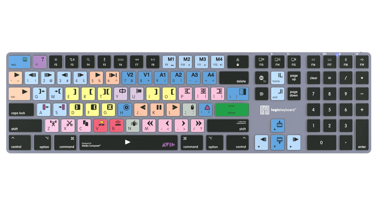 Logickeyboard Backlit 'Astra2'