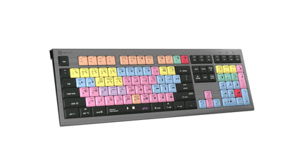 Logickeyboard 'Titan' Wireless Backlit For Video Editor