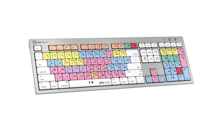 Logickeyboard 'Titan' Wireless Backlit For Video Editor