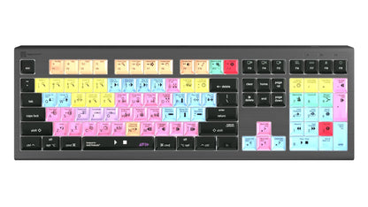 Logickeyboard 'Titan' Wireless Backlit For Video Editor