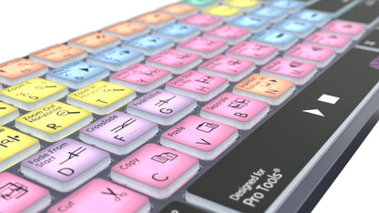 Logickeyboard 'Titan' Wireless Backlit For Video Editor