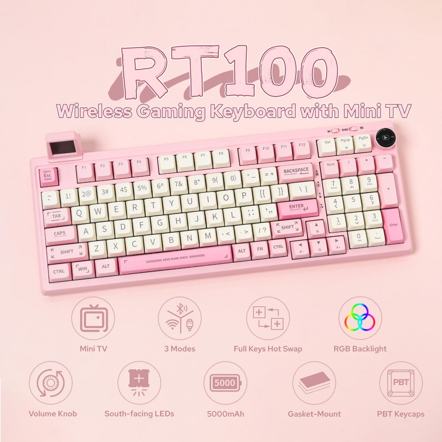 EPOMAKER RT100 Mechanical Keyboard