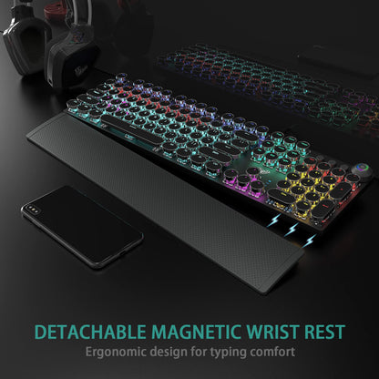 AULA F2088 Typewriter Style Mechanical Gaming Keyboard