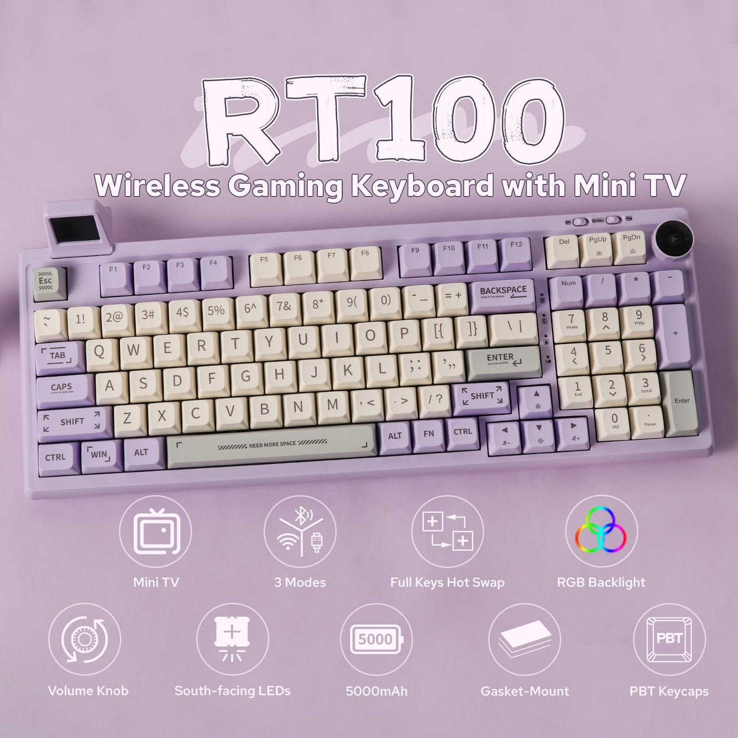 EPOMAKER RT100 Mechanical Keyboard