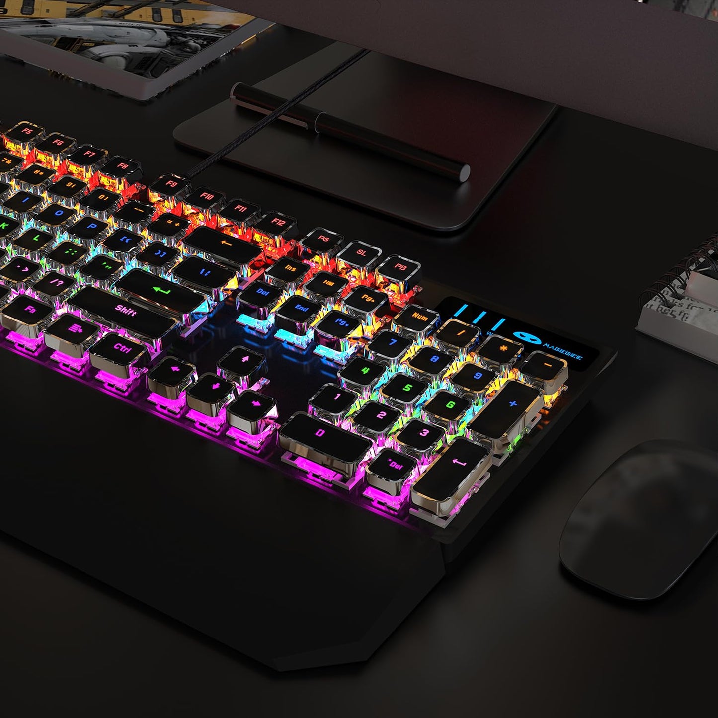 Camiysn Typewriter Style Mechanical Gaming Keyboard