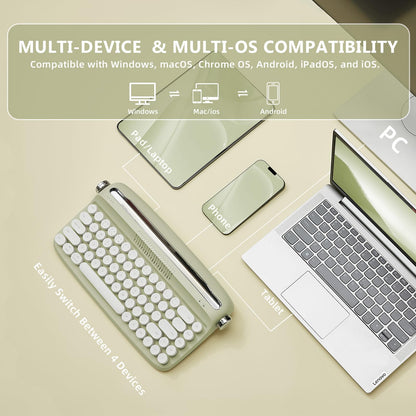 YUNZII Upgraded Wireless Keyboard