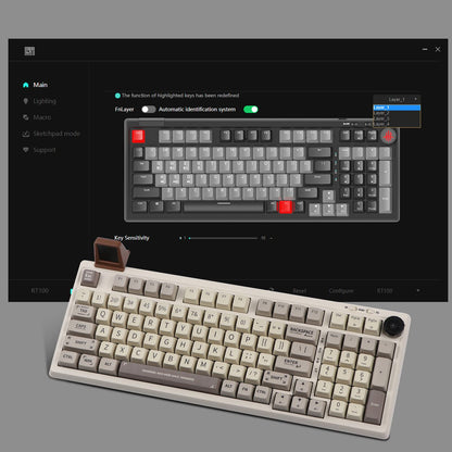 EPOMAKER RT100 Mechanical Keyboard