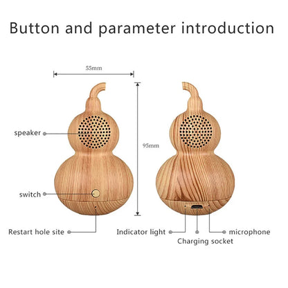 Mini Gourd-Shaped Speaker