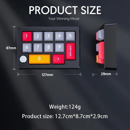 Programmable Macro Keyboard 13 Key