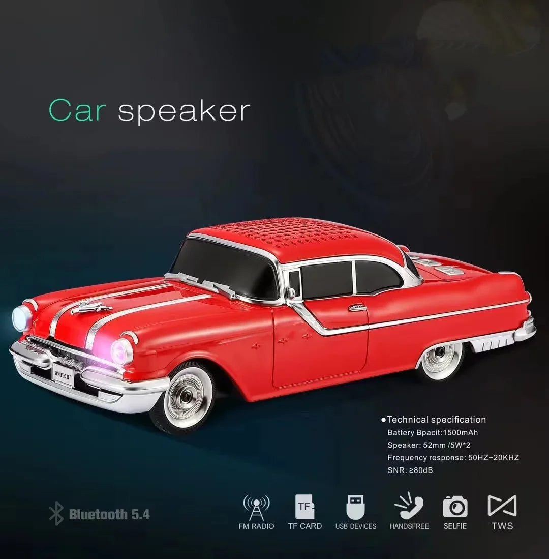 Pontiac Car Shaped Wireless Bluetooth Sound Box