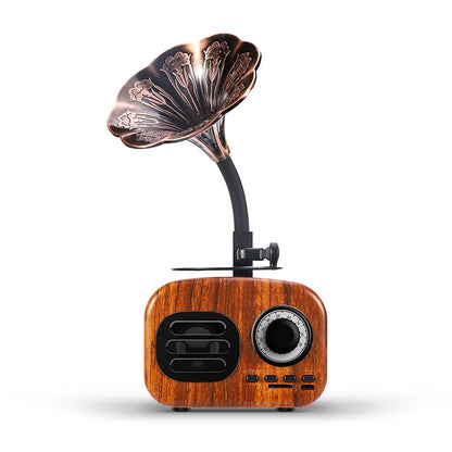 Retro Wood Portable Speaker