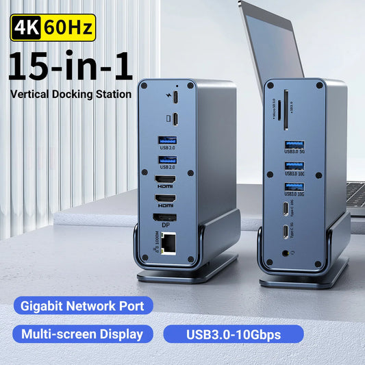 15 in 1 USB-C Docking Station