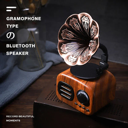 Retro Wood Portable Speaker