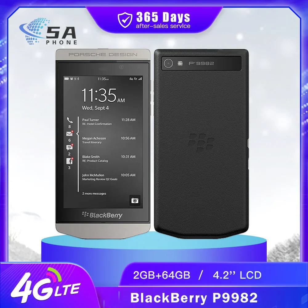 BlackBerry P9982 4G LTE